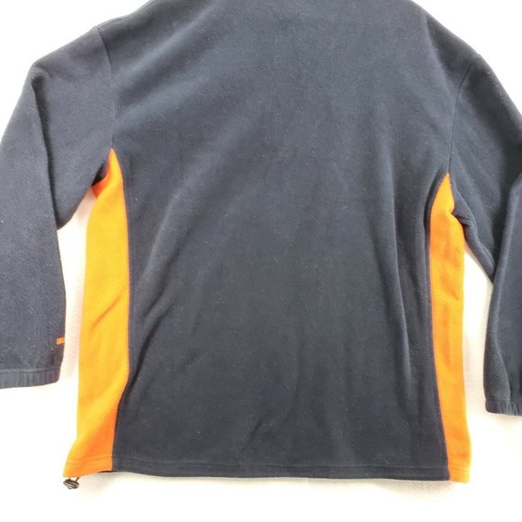 CHICAGO BEARS Sweater NFL Men's Long Sleeve 1/4 Zip Pullover Blue Extra Large - Picture 11 of 12